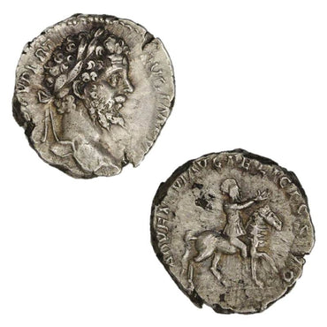 Roman Empire, Septimius Severus 193-211AD Silver Denarius