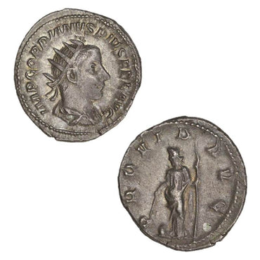 Ancient Rome, Gordian III 238-244AD Silver Antoninianus