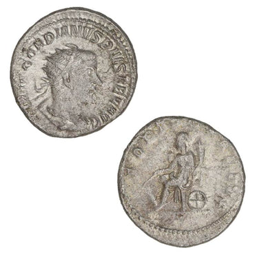 Roman Empire, Gordian III 238-244AD Silver Antoninianus