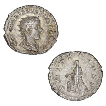 Ancient Rome, Gordian III 238-244AD Silver Antoninianus