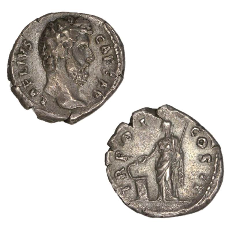 Ancient Rome, Aelius Caesar 136-138AD Silver Denarius