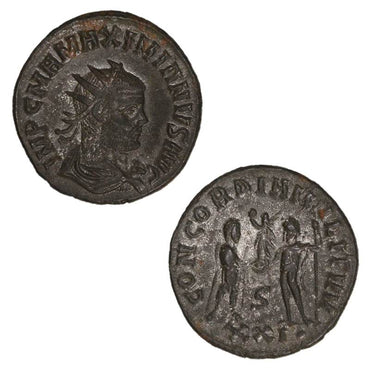 Ancient Rome, Maximianus 286-305AD Billon Antoninianus