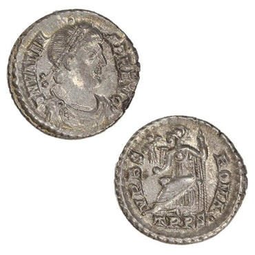 Ancient Rome, Valens 364-378AD Silver Siliqua