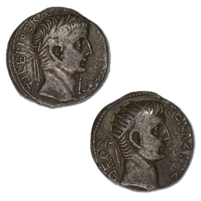 Egypt, Tiberius & Divas Augustus, 14-37AD Billon Tetradrachm