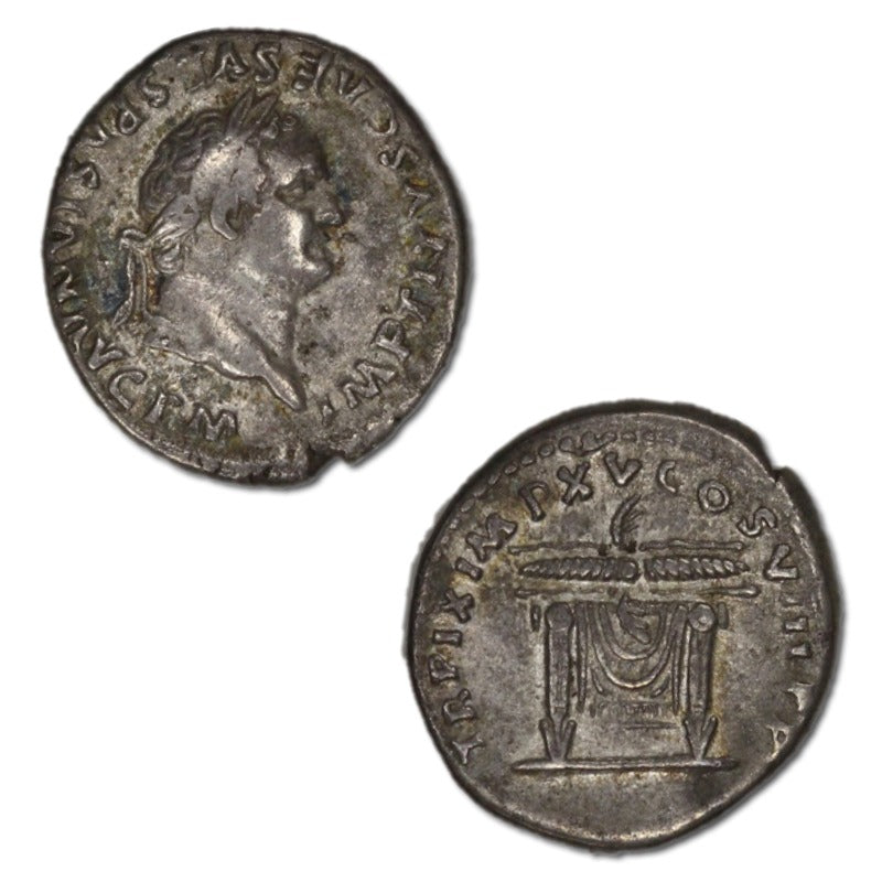 Rome, Titus 79-81AD Silver Denarius