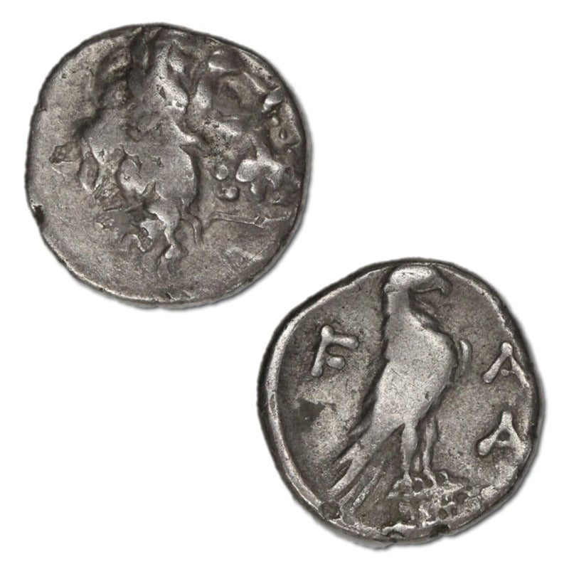 Peloponnesos, Elis, Olympia 256-252BC Silver Hemidrachm
