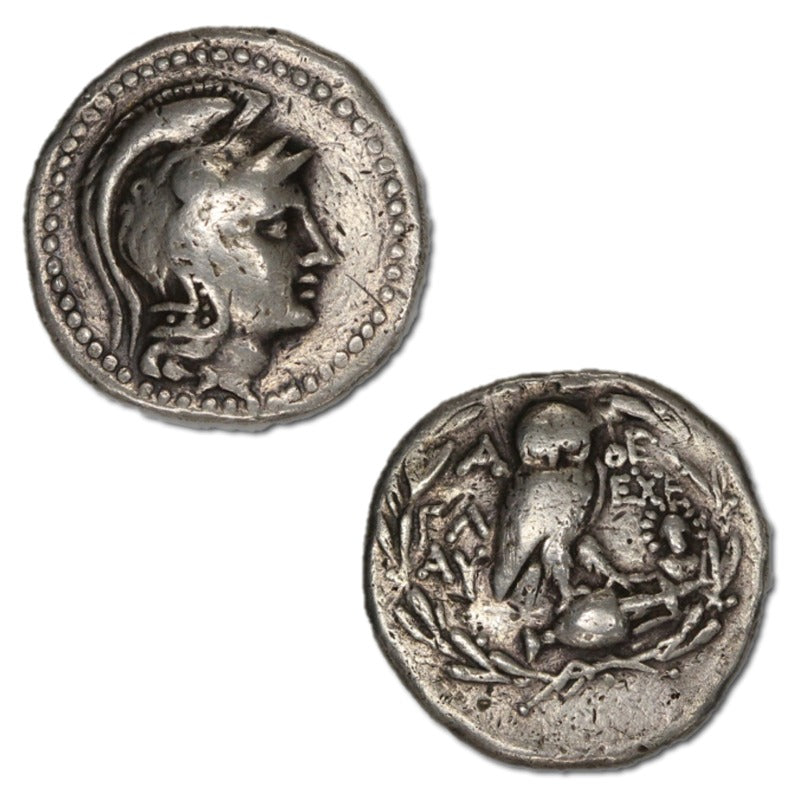 Greece, Attica, Athens 165-42BC Silver Drachm