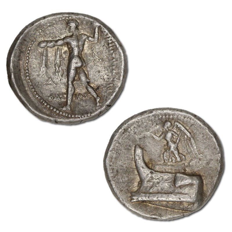 Macedon,Demitrios I 306-283BC Silver Tetradrachm
