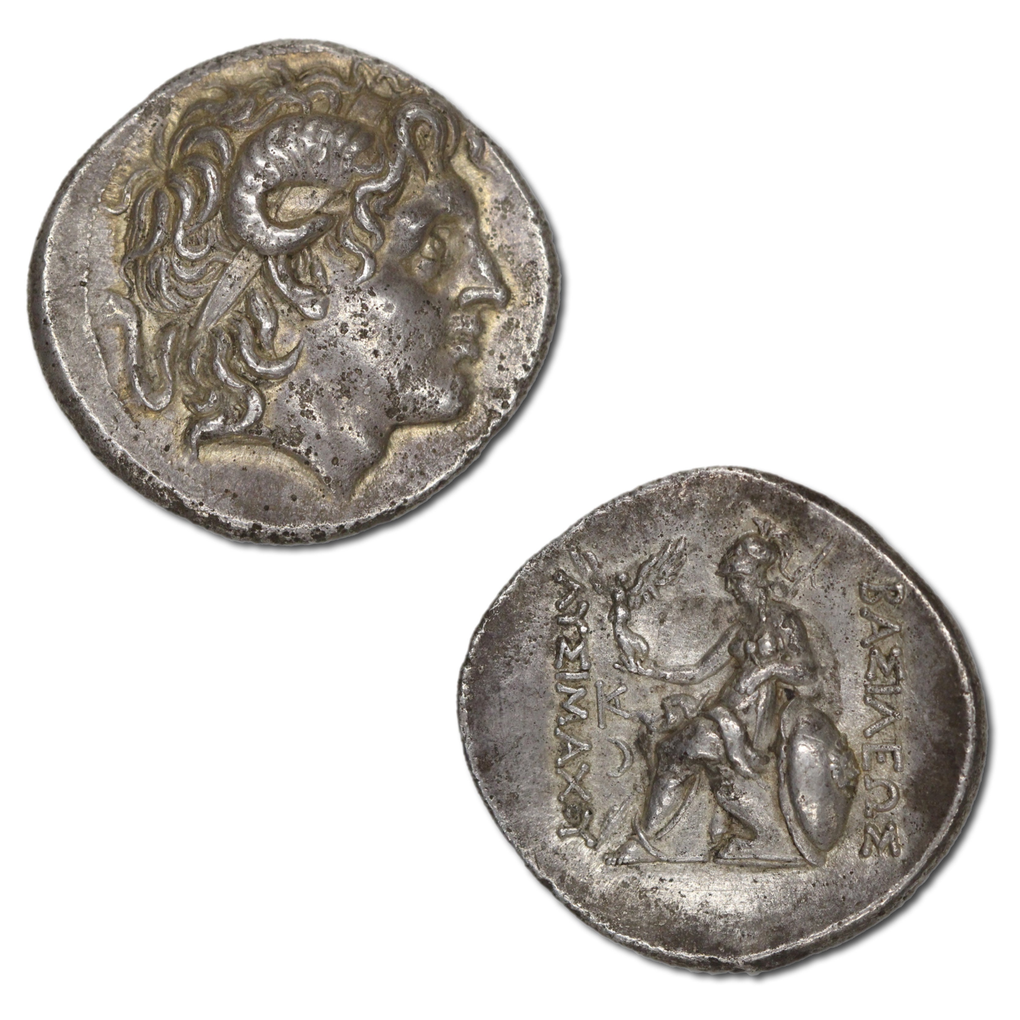 Greece, Lysimachos 305-281BC Silver Tetradrachm EF