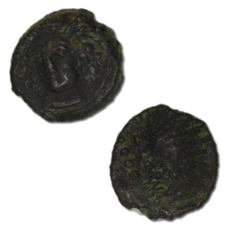 Sicily, Himera 420-407BC AE Reduced Tetras