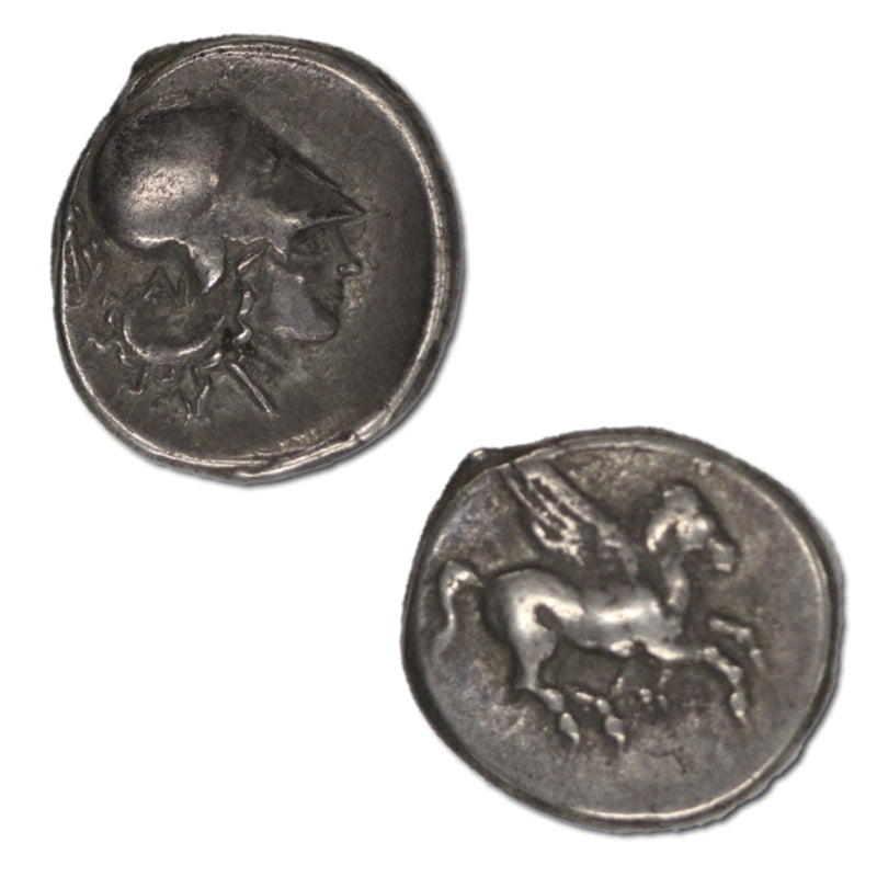Akarnania, Anaktorian, Corinth 350-300BC Silver Stater