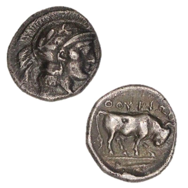 Italy, Lucania, Thurium 400-350BC Silver Triobol