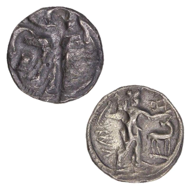 Italy, Bruttium, Kaulonia 500-480BC Silver Third Nomos