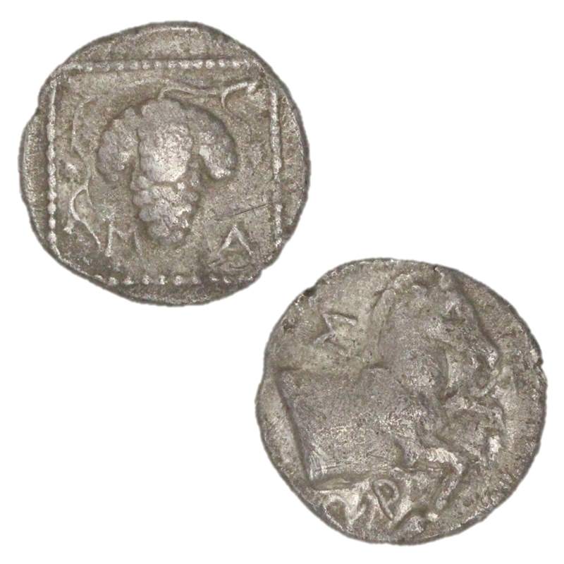 Greece, Thrace, Maroneia 386-347BC Silver Triobol