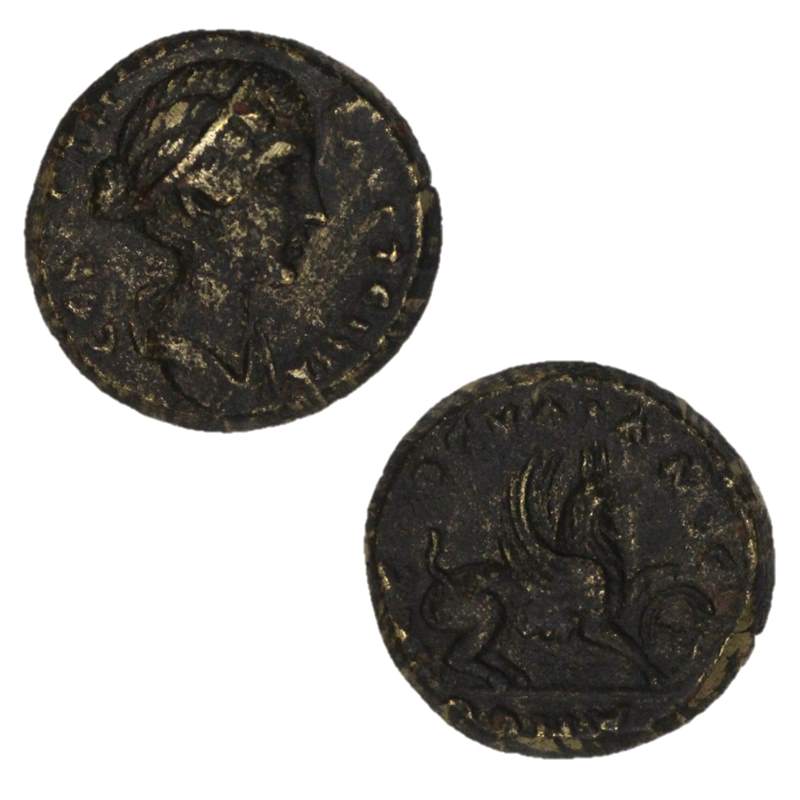 Ionia, Smyrna, Faustina Jnr. 147-175AD AE Assarion