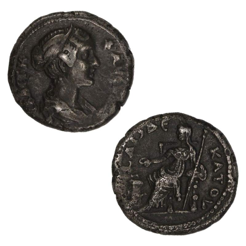 Alexandria, Faustina Junior d.175AD Billon Tetradrachm