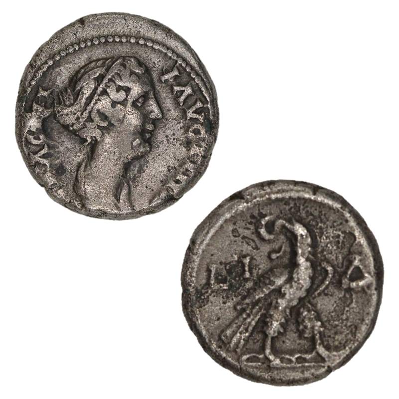 Alexandria, Faustina Junior 147-175AD Billon Tetradrachm