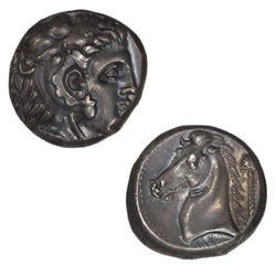 Sicily, Siculo-Punic c.300-290BC Silver Tetradrachm EF+