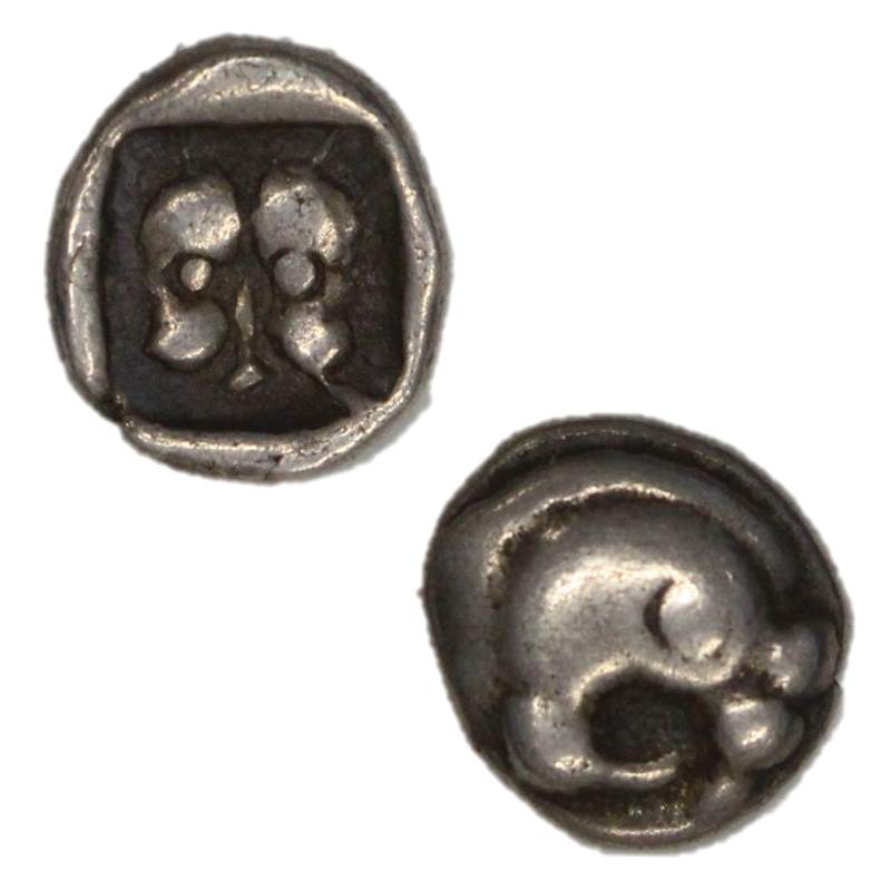 Greece, Ionia, Miletos 550-500BC Silver Obol