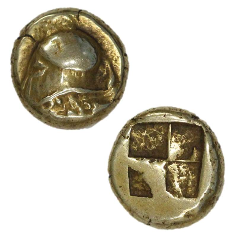 Greece, Ionia, Phokaia 521-478BC Electrum 1/6th Stater