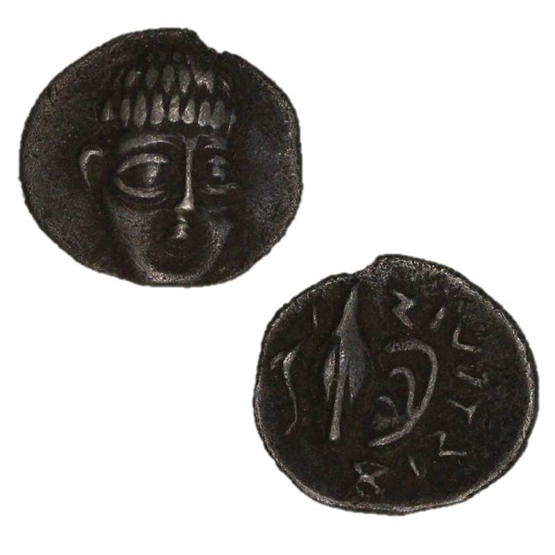 Ancient Italy, Campania, Neapolis 325-275BC Silver Obol