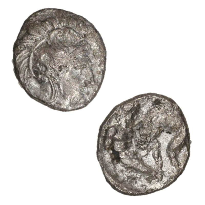 Italy, Lucania, Herakleia 380-281BC Silver Diobol