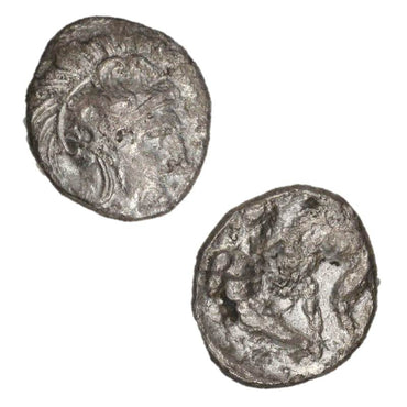 Italy, Lucania, Herakleia 380-281BC Silver Diobol