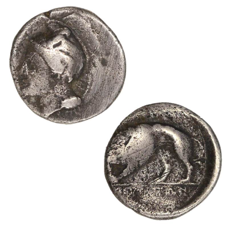 Italy, Lucania, Velia 340-300BC Silver Stater/Nomos