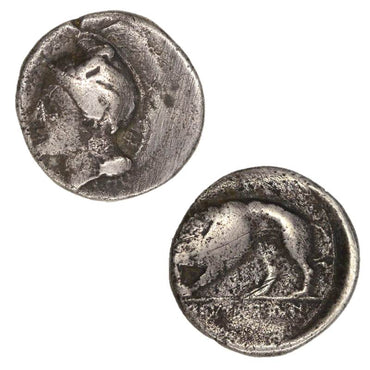 Italy, Lucania, Velia 340-300BC Silver Stater/Nomos