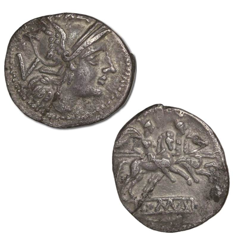 Roman Republic, Anonymous After 211 BC Silver Quinarius