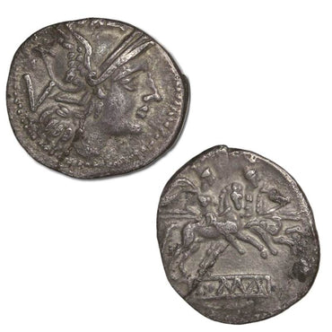 Roman Republic, Anonymous After 211 BC Silver Quinarius