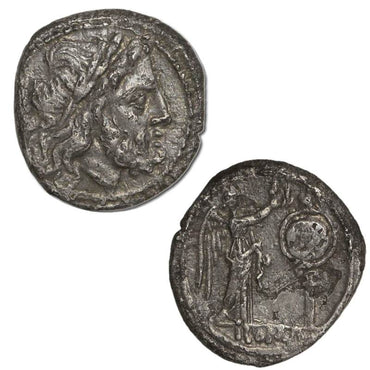 Roman Republic, Anonymous After 211BC Silver Victoriatus