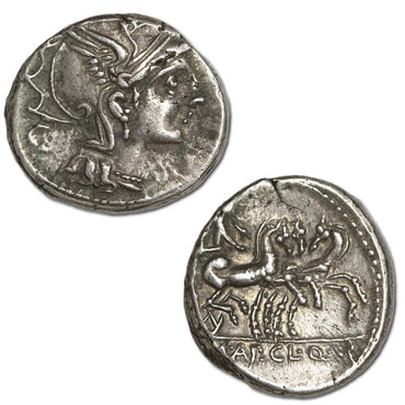 Republican, Ap.Claudius Pulcher T.Mallius Marncinus & Q.Urbinius Denarius
