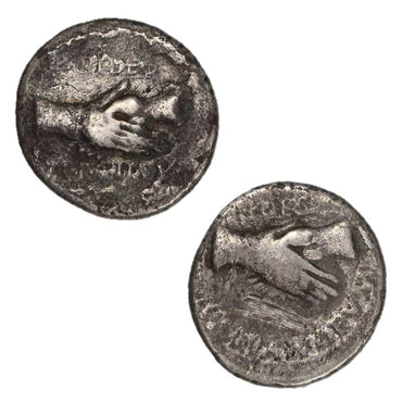 Roman Empire, Anonymous Civil War Issue 69AD Silver Denarius