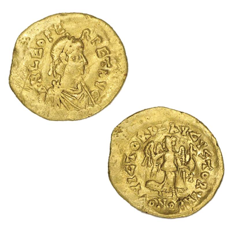 Roman Empire Leo I, 457-474AD Gold Tremissis
