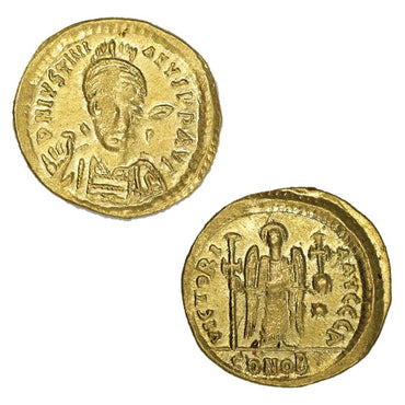 Byzantine Empire Justinian I 'The Great' 527-565AD Gold Solidus