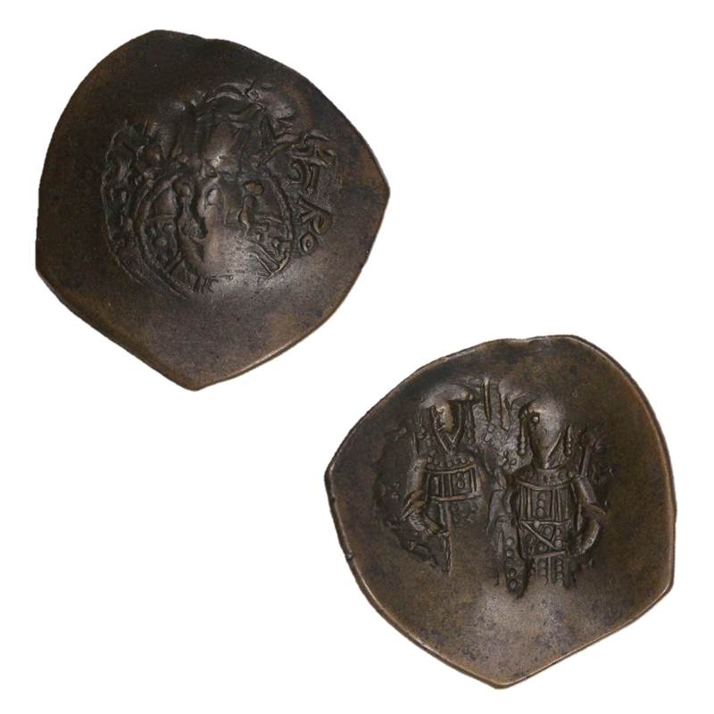 Byzantine, Manuel I, 1141-1180AD Billon Aspron Trachy