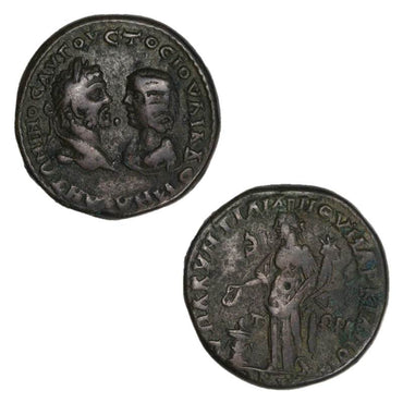 Roman Provincial Caracalla 198-217AD Bronze Pentassarion