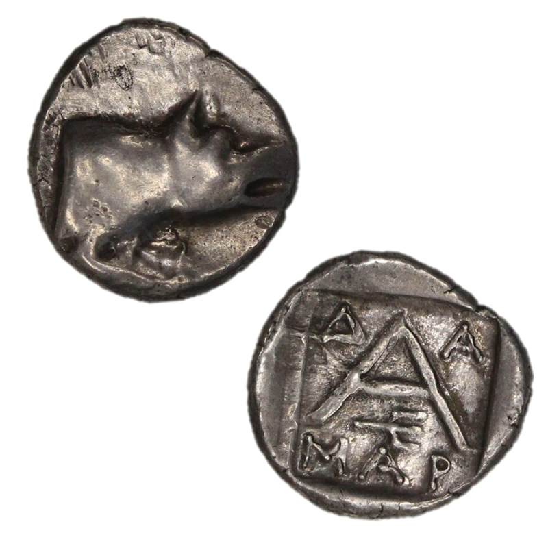 Greece, Peloponnesos, Argolis c.200-80BC Silver Hemidrachm
