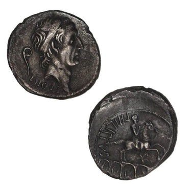 Roman Republican, L.Marcius Philippus 57BC Silver Denarius