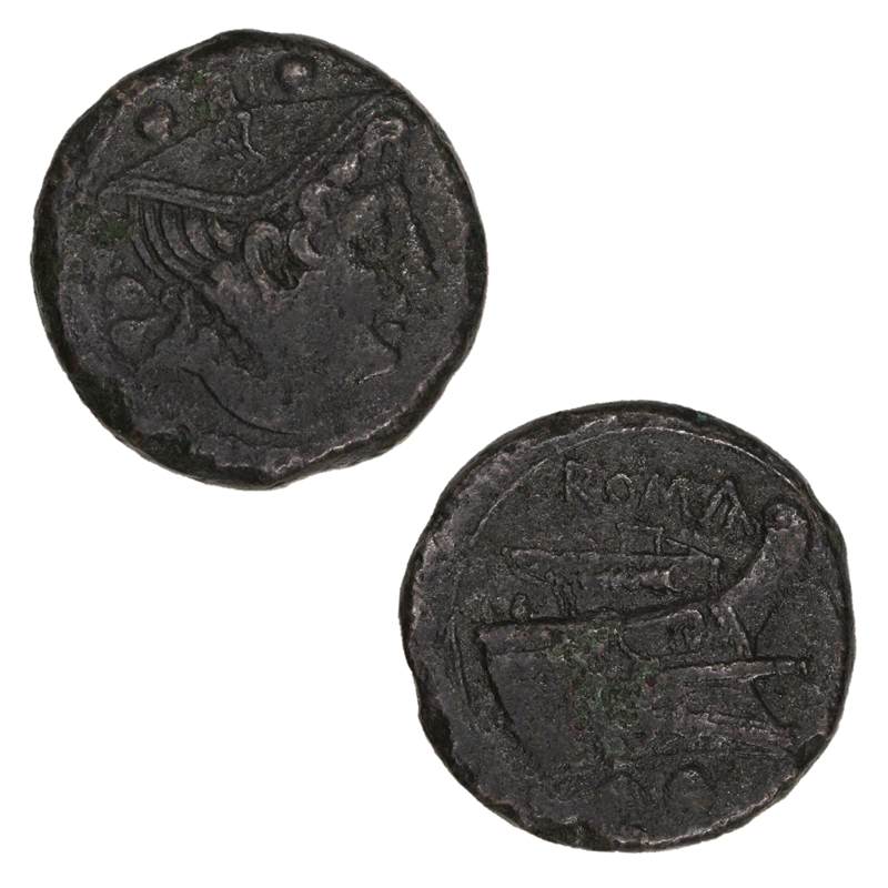 Roman Republic, Anonymous 217-215BC Bronze Sextans