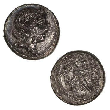 Ancient Rome, Julius Caesar 47-46BC Silver Denarius