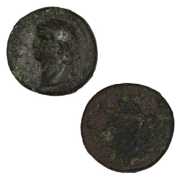 Ancient Rome, Claudius 41-54AD Bronze Dupondius