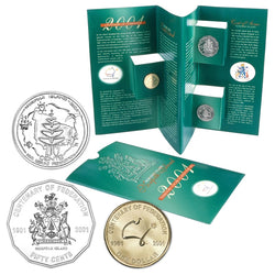 20c  50c & $1 2001 Centenary of Federation Complete UNC Set