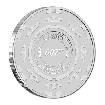 2023 James Bond- Casino Royal 1oz Silver Coin