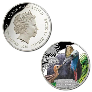 2016 Endangered Southern Cassowary 1oz Proof