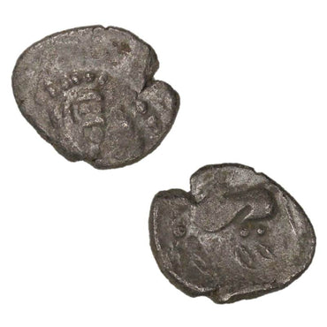 Celtic, Gaul, Danubian Tribe 2nd Century BC Silver Unit