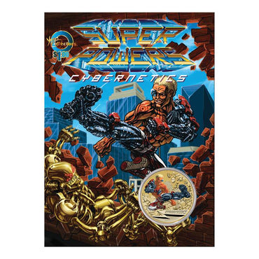 $1 2014 Super Powers- Cybernetics Coloured UNC