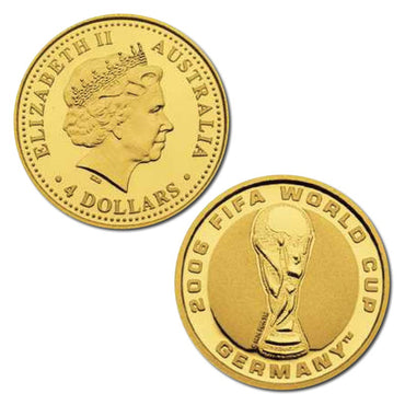 2006 FIFA World Cup 1/25oz Gold Coin