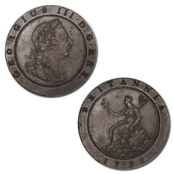 Great Britain 1797 Cartwheel Twopence